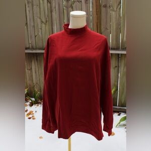 Men’s Vintage Long Sleeve Mock Neck